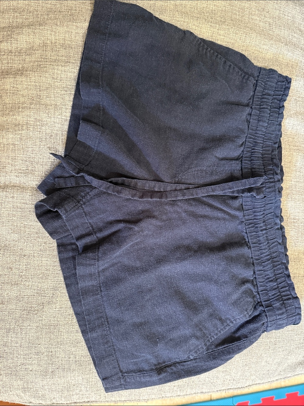 LOFT Navy Blue Elastic-Waist Women’s Shorts